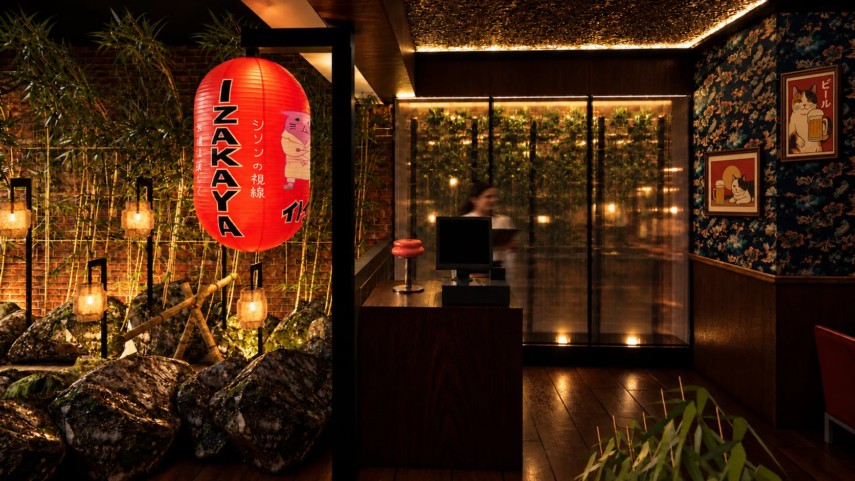 Architectural rendering of Izakaya Seasun