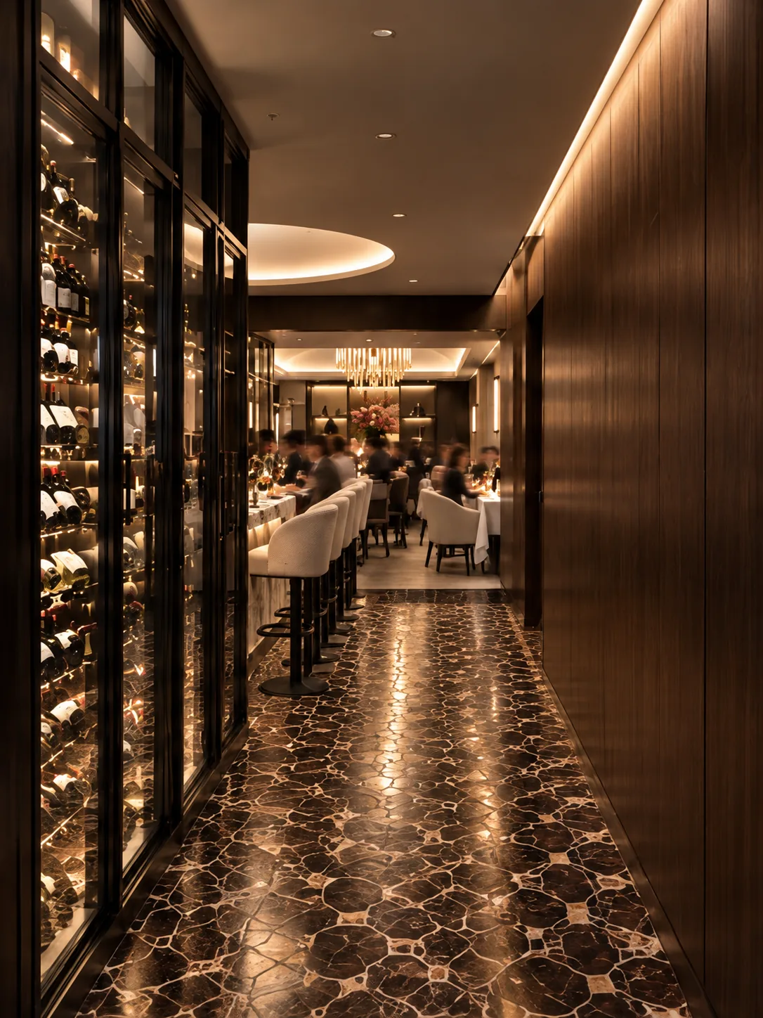 Architectural rendering of Restaurant Jiho